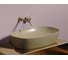 Умывальник-чаша накладная Ceramicanova Element овальная, цвет капучино матовый, 600х380х138 мм CN6049MC 6