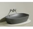 Умывальник-чаша накладная Ceramicanova Element овальная, цвет антрацит матовый, 600х380х138 мм CN6049MH 8