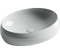 Умывальник-чаша накладная Ceramicanova Element овальная, 560х390х150 мм CN5033