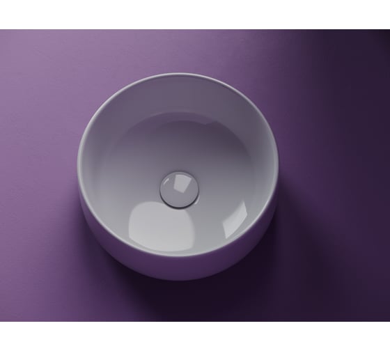 Накладная чаша умывальник Ceramicanova Element круглая 355_355_150мм CN5047
