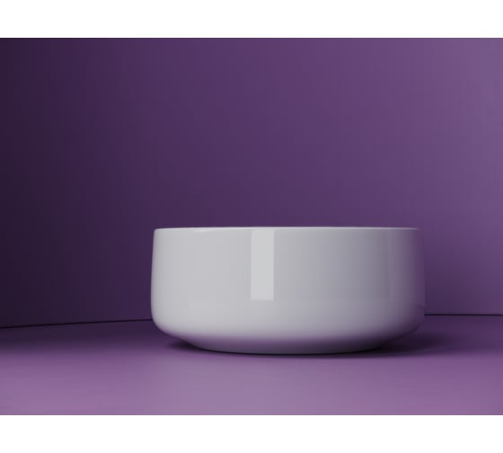Накладная чаша умывальник Ceramicanova Element круглая 355_355_150мм CN5047