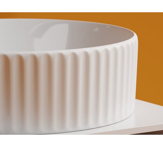 Накладная чаша умывальник Ceramicanova Element круглая 360_360_115мм CN6057