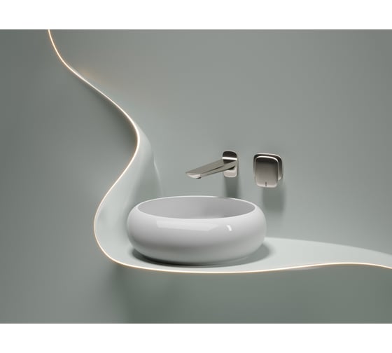 Накладная чаша умывальник Ceramicanova Element круглая 360_360_120мм CN6050