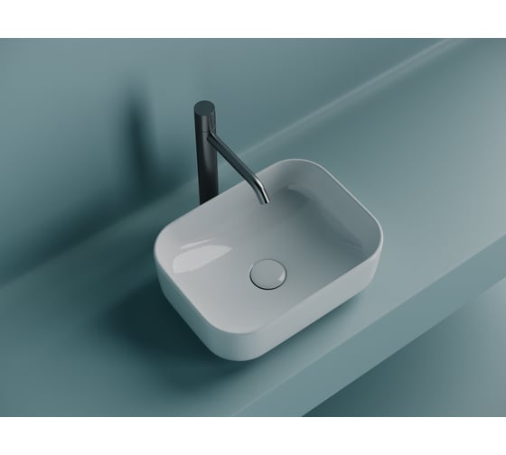 Накладная чаша умывальник Ceramicanova Element прямоугольная 400_305_140мм CN5042