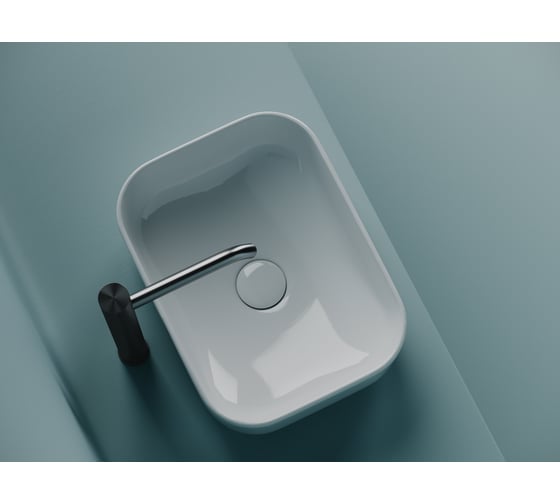 Накладная чаша умывальник Ceramicanova Element прямоугольная 400_305_140мм CN5042