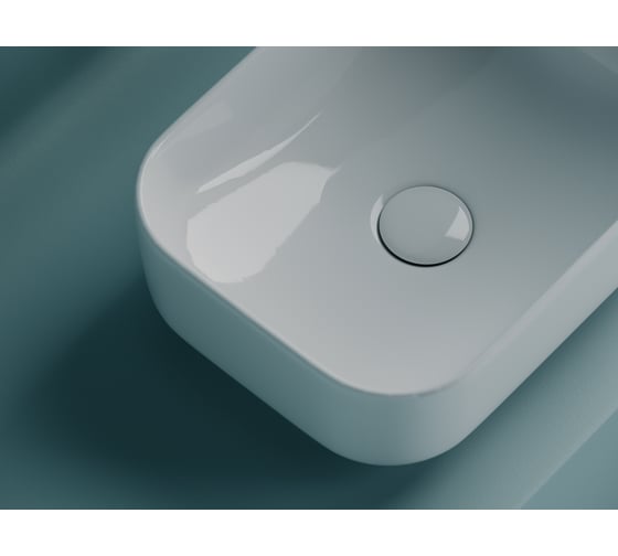 Накладная чаша умывальник Ceramicanova Element прямоугольная 400_305_140мм CN5042