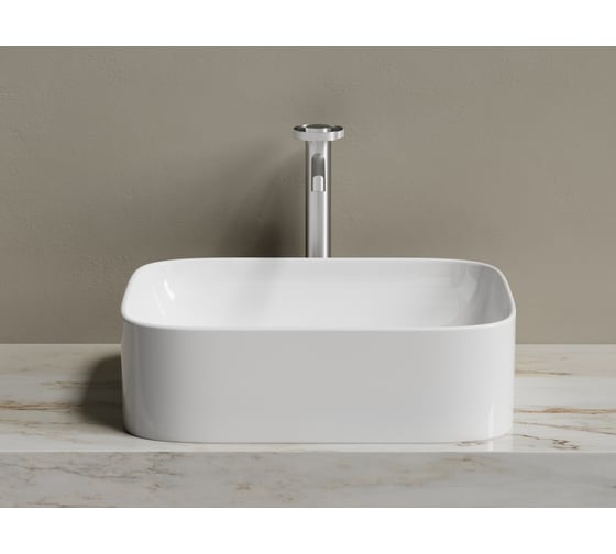 Накладная чаша умывальник Ceramicanova Element прямоугольная 505_380_150мм CN6052