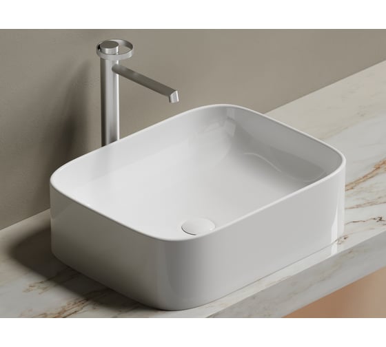 Накладная чаша умывальник Ceramicanova Element прямоугольная 505_380_150мм CN6052