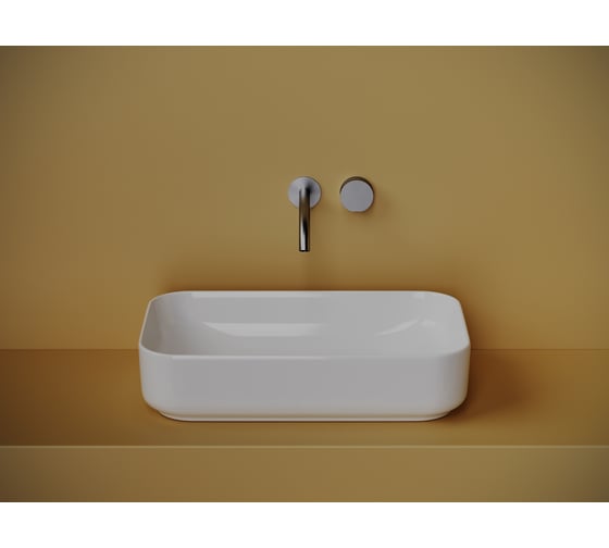 Накладная чаша умывальник Ceramicanova Element прямоугольная 605_375_145мм CN5044