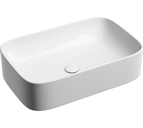 Накладная чаша умывальник Ceramicanova Element прямоугольная 605_380_150мм CN6053 1