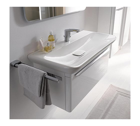 Раковина GEBERIT myDay 600x480 мм, с покрытием KeraTect, белый Alpin 125460600 00000050425