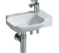 Раковина GEBERIT myDay с отверстием с правой стороны, 400х280 мм, покрытие KeraTect 125540600 00000065496