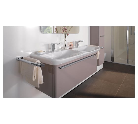 Двойная раковина GEBERIT myDay 1300x480 мм 135430600 00000050427
