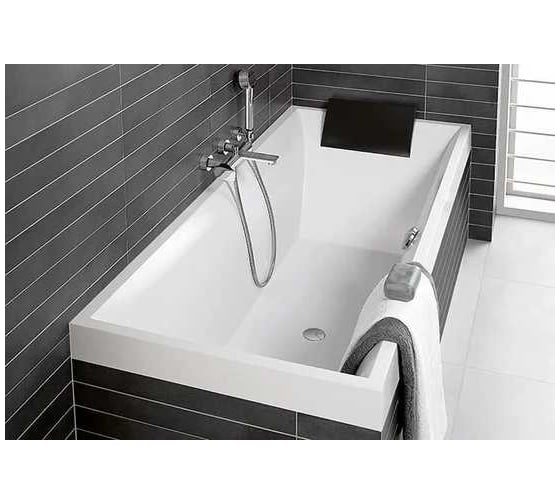 Ванна квариловая Villeroy & Boch Squaro 1694x744 мм, с ножками UBQ170SQS2V-01 00336473