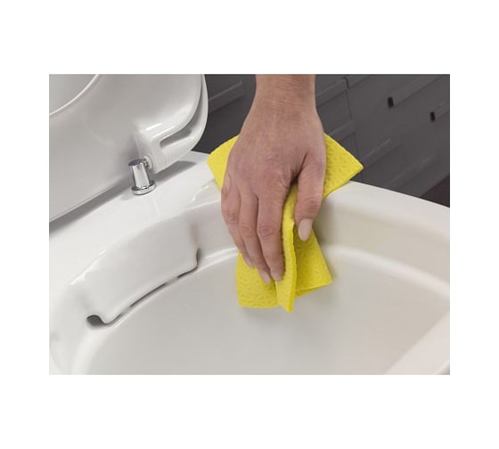 Чаша напольного унитаза GEBERIT iCon Rimfree безободковый 200460000 00000045306