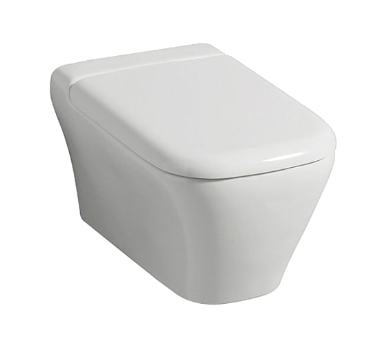 Подвесной унитаз GEBERIT myDay Rimfree с покрытием KeraTect, белый Alpin 201460600 00000050424