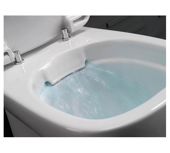 Подвесной унитаз GEBERIT myDay Rimfree с покрытием KeraTect, белый Alpin 201460600 00000050424