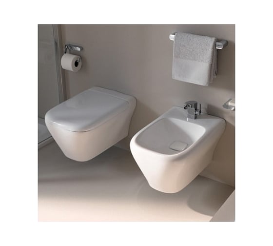 Подвесной унитаз GEBERIT myDay Rimfree с покрытием KeraTect, белый Alpin 201460600 00000050424