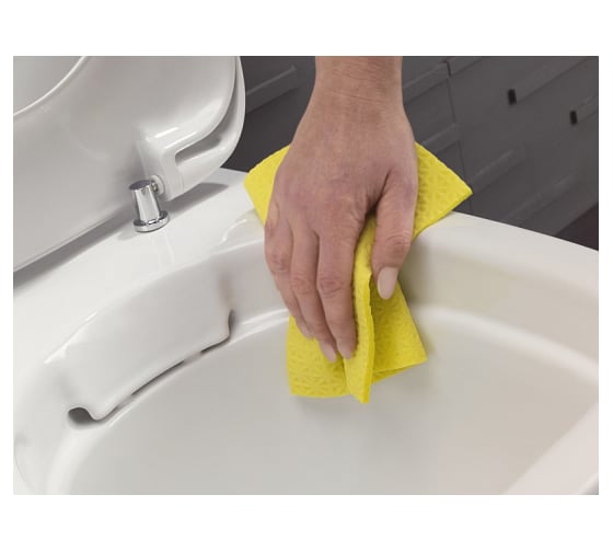 Подвесной унитаз GEBERIT myDay Rimfree с покрытием KeraTect, белый Alpin 201460600 00000050424