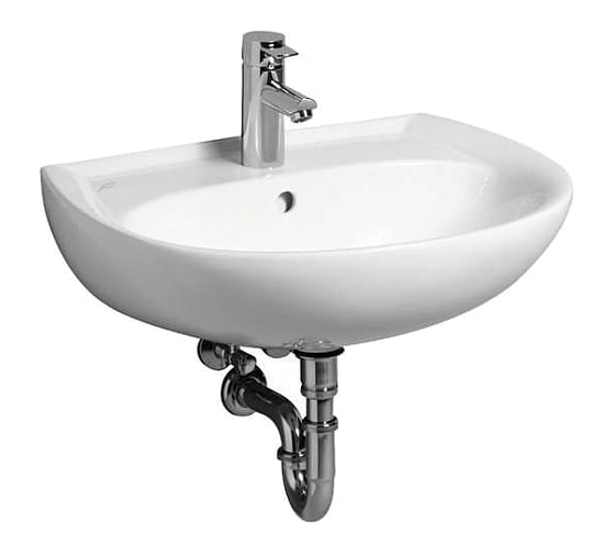 Раковина GEBERIT RENOVA 1 с отверстием, с переливом, 650х510 мм 223065000 00000038298 1