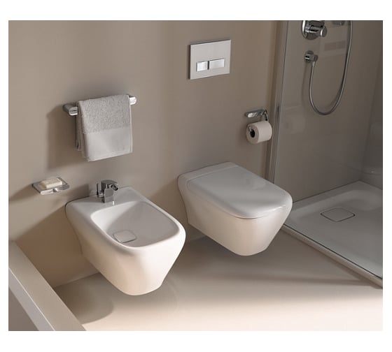 Подвесное биде GEBERIT myDay с покрытием KeraTect, белый Alpin 235450600 00000051100