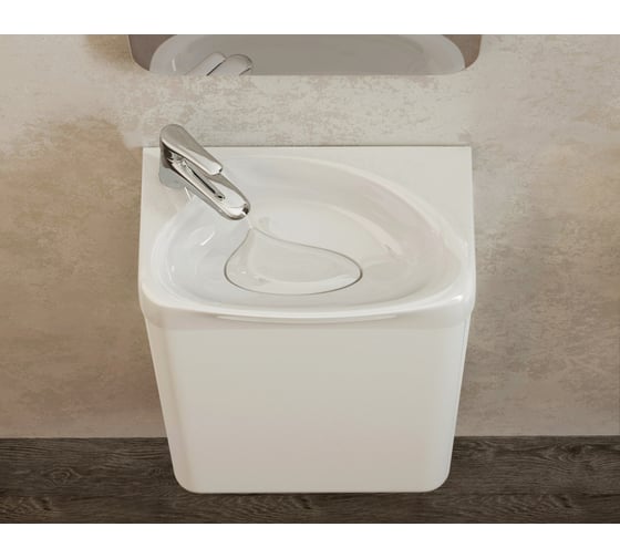 Раковина RAVAL Bio 40 Белая Bio.08.40/W