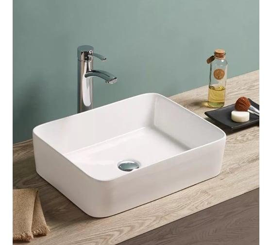 Раковина RAVAL MELANA-7050H Белая MLN-7050H