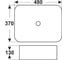 Раковина RAVAL MELANA-7050H Белая MLN-7050H 5