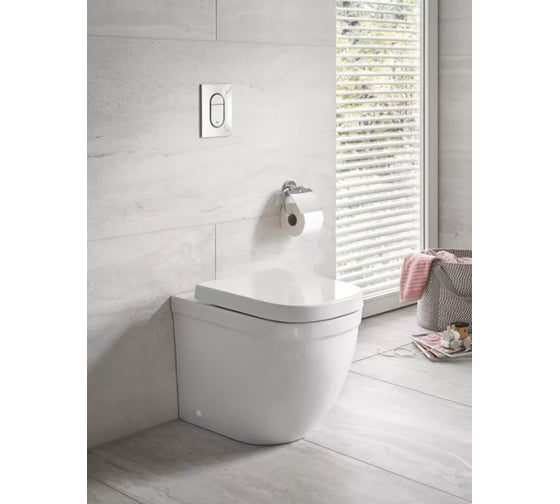 Напольный приставной унитаз Grohe Euro Ceramic, универсальный выпуск, спец покрытие 3933900H