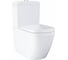 Напольный унитаз Grohe Euro Ceramic комплект: безободковая чаша, бачок, сиденье 39462000 1