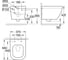 Подвесной компактный унитаз Grohe Euro Ceramic 39206000 5