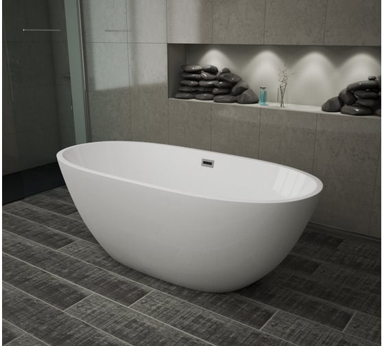 Отдельно стоящая ванна Grossman Fly 165x75x59 см GR-1101
