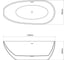 Отдельно стоящая ванна Grossman Fly 170x80x60 см GR-1102MB 7