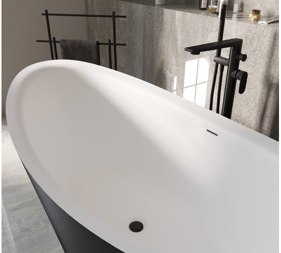 Отдельно стоящая ванна Grossman Galaxy 180x85x65 см GR-1402MB