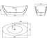 Отдельно стоящая ванна Grossman Galaxy 180x85x65 см GR-1402MB 6