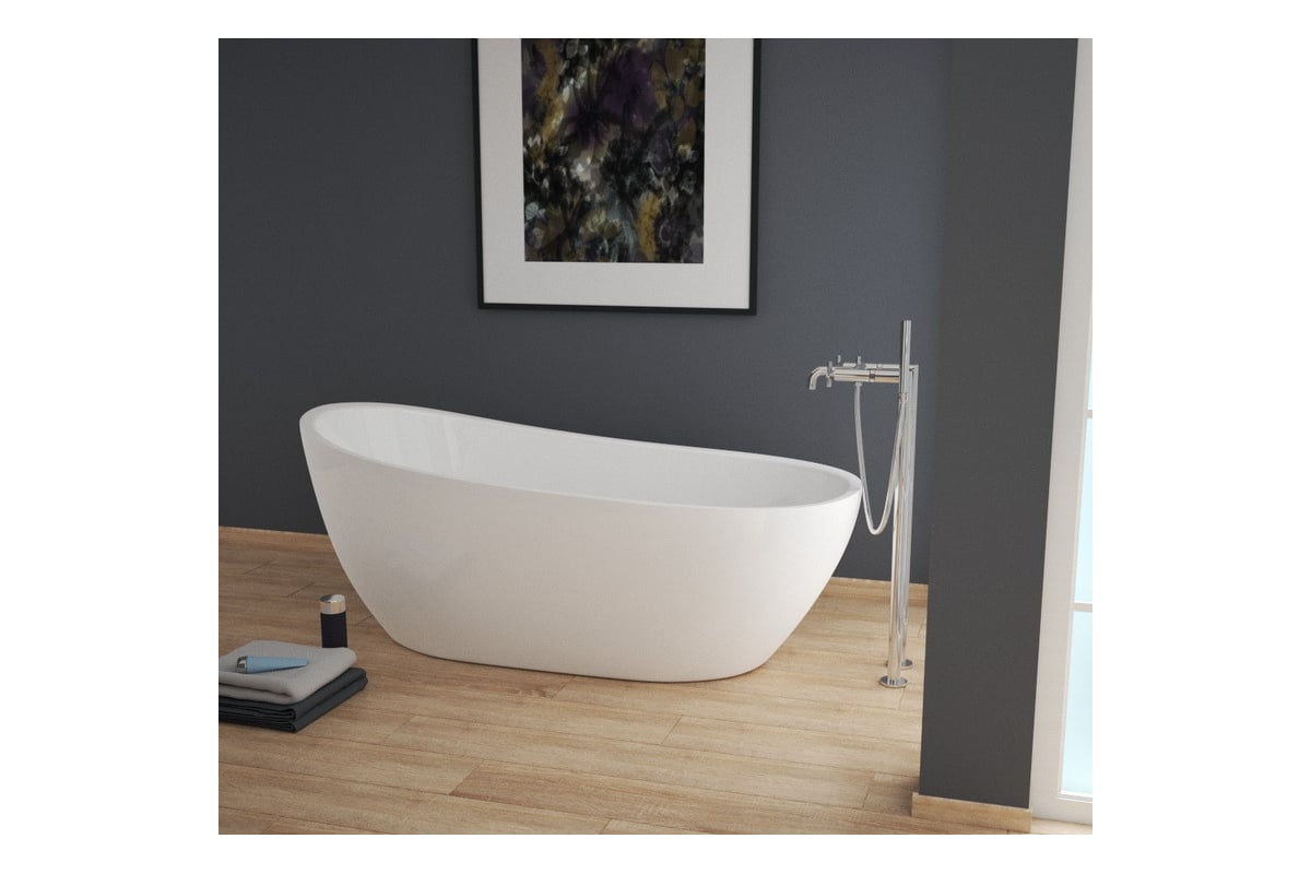 Отдельно стоящая ванна Grossman Galaxy 170x80x71 см GR-1401 - выгодная ...