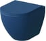 Унитаз Grossman Color (485х360х375) синий матовый, подвесной, безободковый, с тонкой крышкой GR-4455BLMS 1