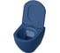 Унитаз Grossman Color (485х360х375) синий матовый, подвесной, безободковый, с тонкой крышкой GR-4455BLMS 3