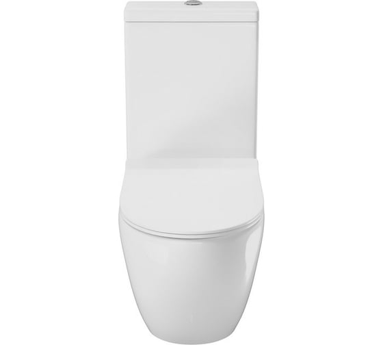 Унитаз Grossman Style 675х365х830 мм, моноблок, напольный, с тонкой крышкой GR-4496S