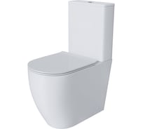 Унитаз Grossman Style 655х385х920 мм, напольный, безободковый, с высокой чашей 48 см GR-4473S