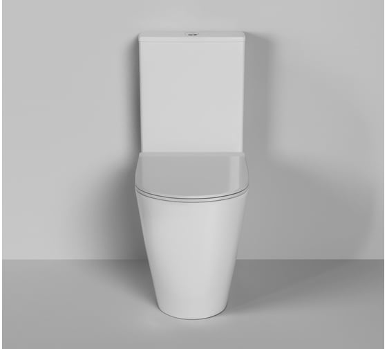 Унитаз Grossman Style 655х385х920 мм, напольный, безободковый, с высокой чашей 48 см GR-4473S