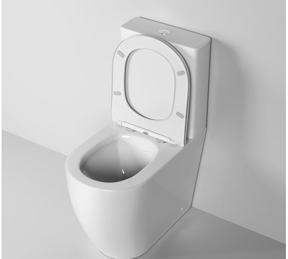 Унитаз Grossman Style 655х385х920 мм, напольный, безободковый, с высокой чашей 48 см GR-4473S