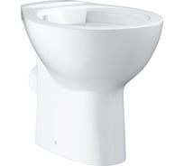 Напольный унитаз с горизонтальным выпуском Grohe Bau Ceramic 39430000