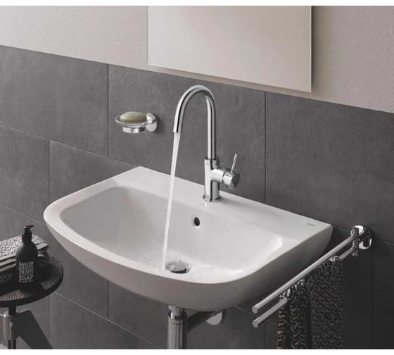 Подвесная раковина Grohe Bau Ceramic ширина 60 см 39421000