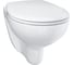 Подвесной унитаз с сиденьем с микролифтом Grohe Bau Ceramic 39351000 2