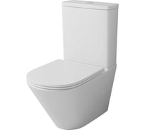 Унитаз Grossman (670х380х850) напольный, безободковый, смыв торнадо бесшумный, 2 места GR-4449SQ