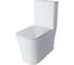 Унитаз Grossman Classic (620х360х820) напольный, безободковый, с тонкой крышкой, 2 места GR-4467S 1