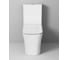 Унитаз Grossman Classic (620х360х820) напольный, безободковый, с тонкой крышкой, 2 места GR-4467S 2