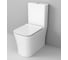 Унитаз Grossman Classic (620х360х820) напольный, безободковый, с тонкой крышкой, 2 места GR-4467S 5