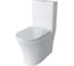 Унитаз Grossman Classic (620х365х820) напольный, безободковый, с тонкой крышкой, 2 места GR-4466S 1